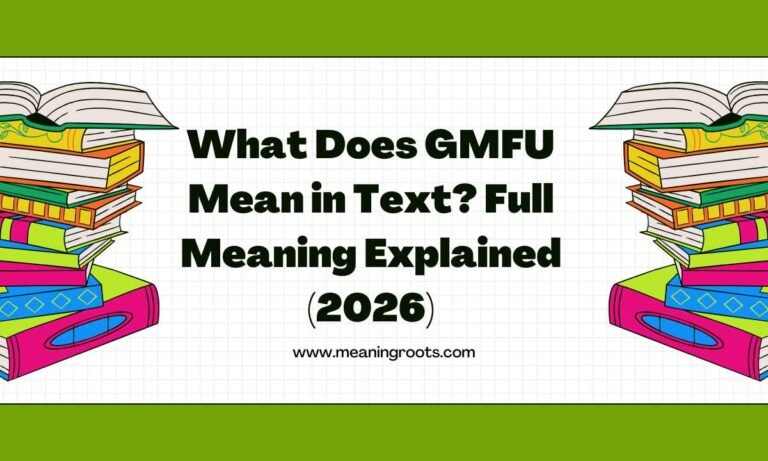 What Does GMFU Mean in Text Full Meaning Explained (2026)