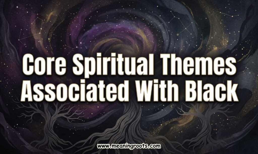 Core Spiritual Themes Associated With Black