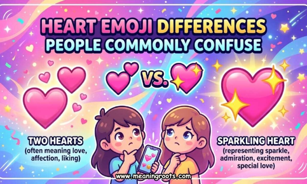 Heart Emoji Differences People Commonly Confuse