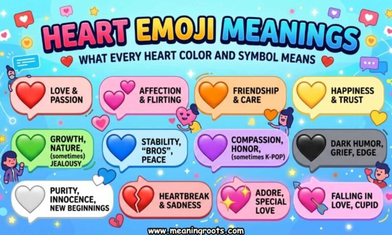 Heart Emoji Meanings - What Every Heart Color and Symbol Means