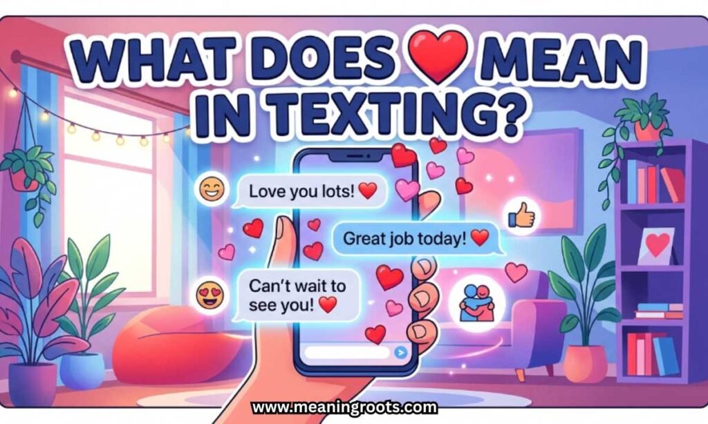 What Does ❤️ Mean in Texting