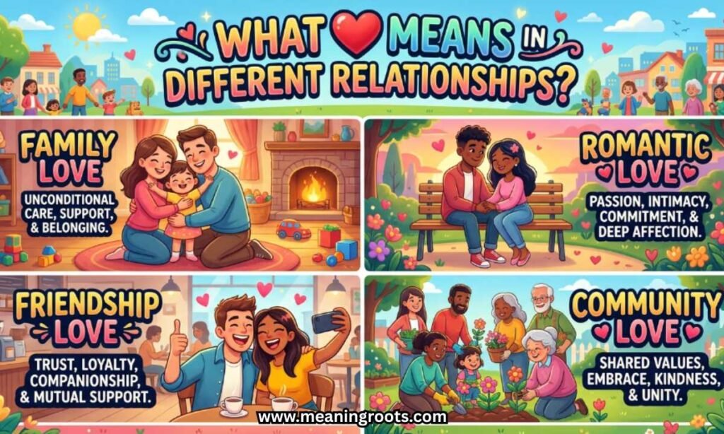 What ❤️ Means in Different Relationships