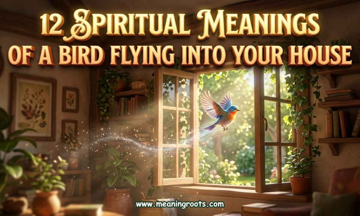 12 Spiritual Meanings of a Bird Flying Into Your House