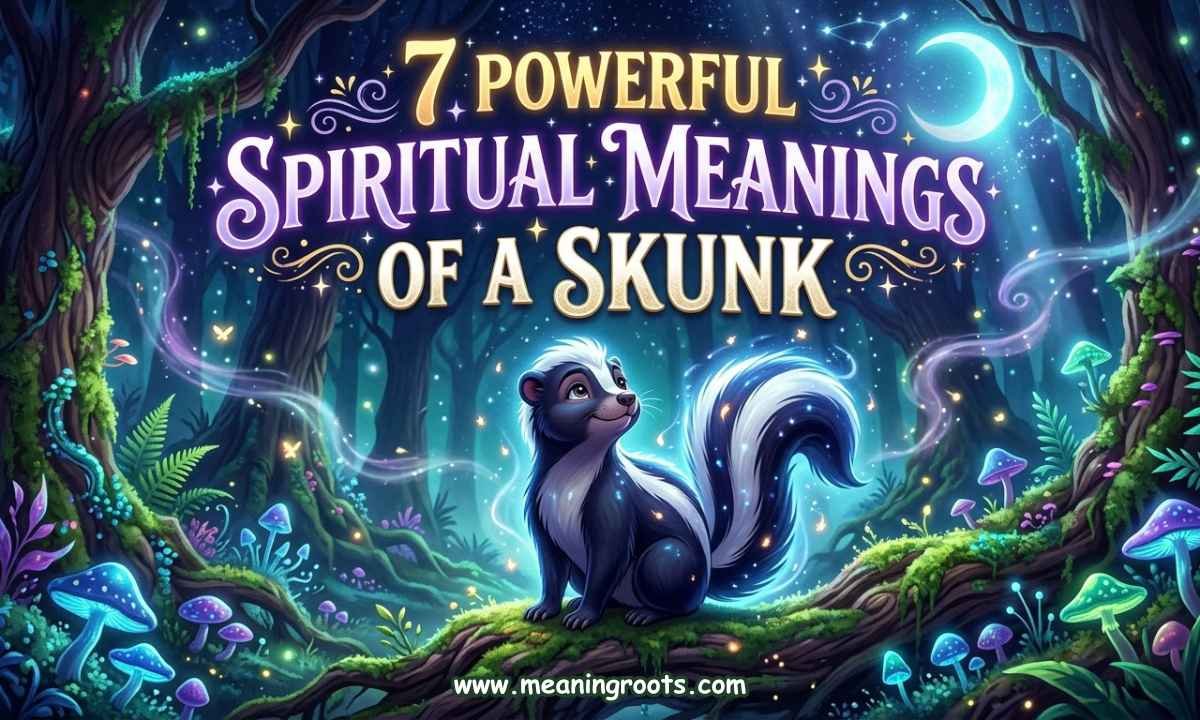 7 Powerful Spiritual Meanings of a Skunk