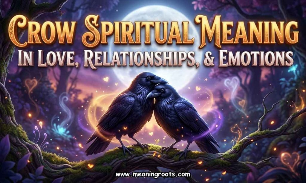 Crow Spiritual Meaning in Love, Relationships, and Emotions