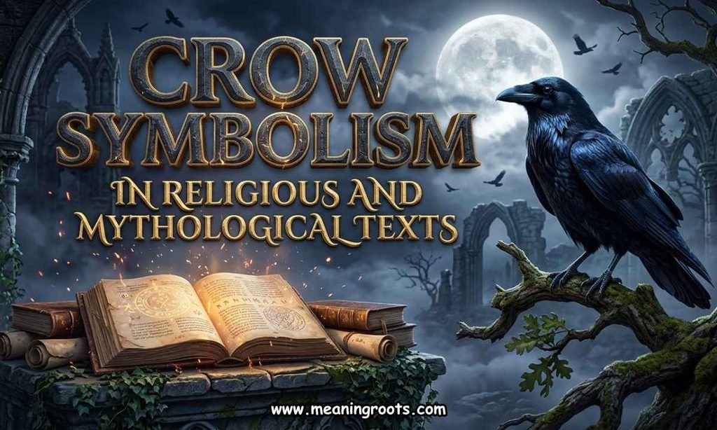 Crow Symbolism in Religious and Mythological Texts