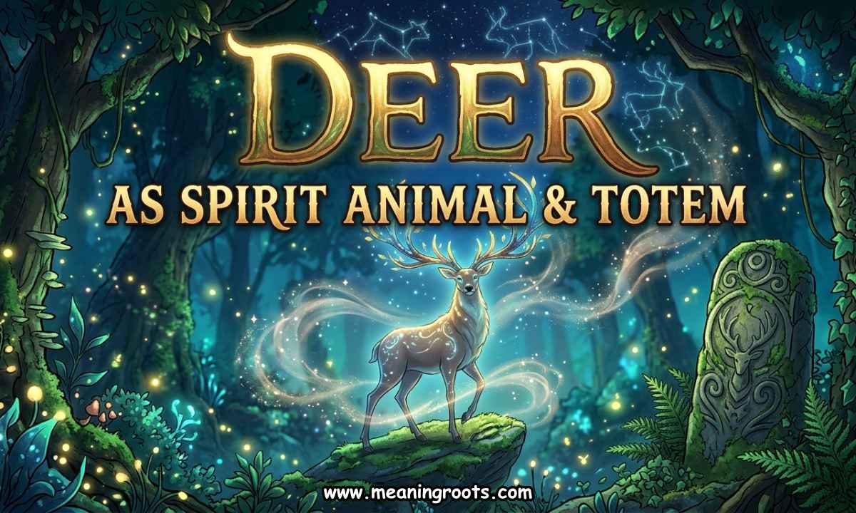 Deer as Spirit Animal and Totem