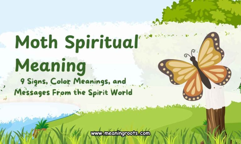 Moth Spiritual Meaning 9 Signs, Color Meanings, and Messages From the Spirit World