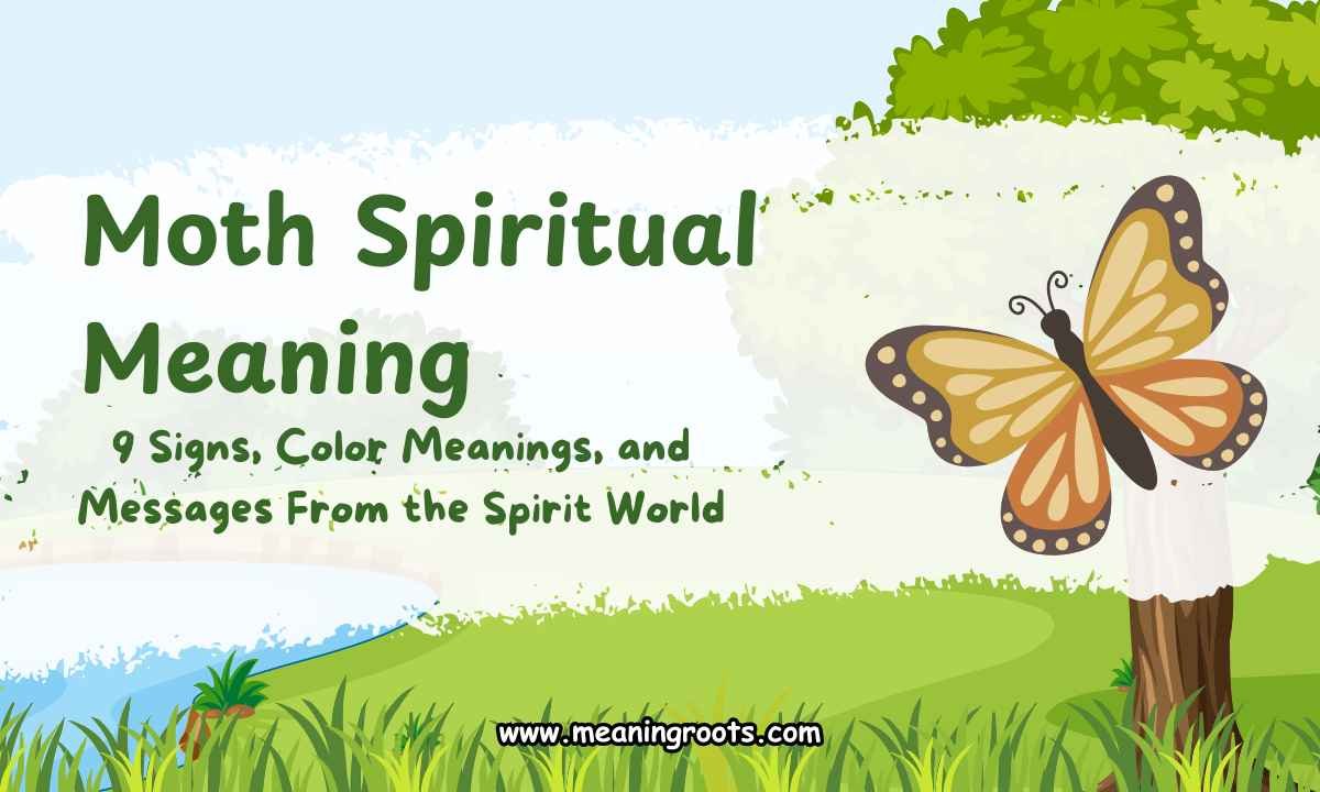 Moth Spiritual Meaning: 9 Signs, Color Meanings and Dreams