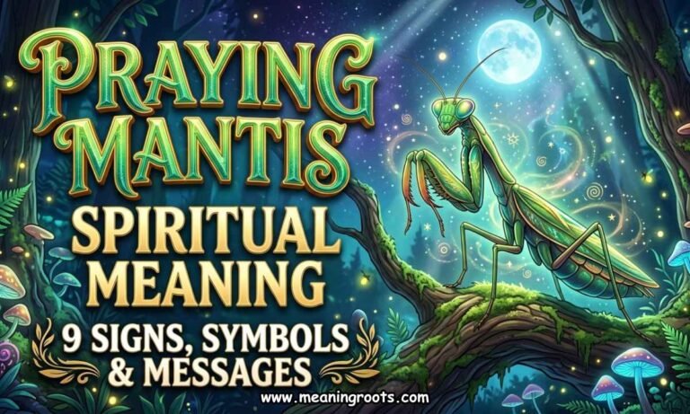 Praying Mantis Spiritual Meaning - 9 Signs, Symbols & Messages