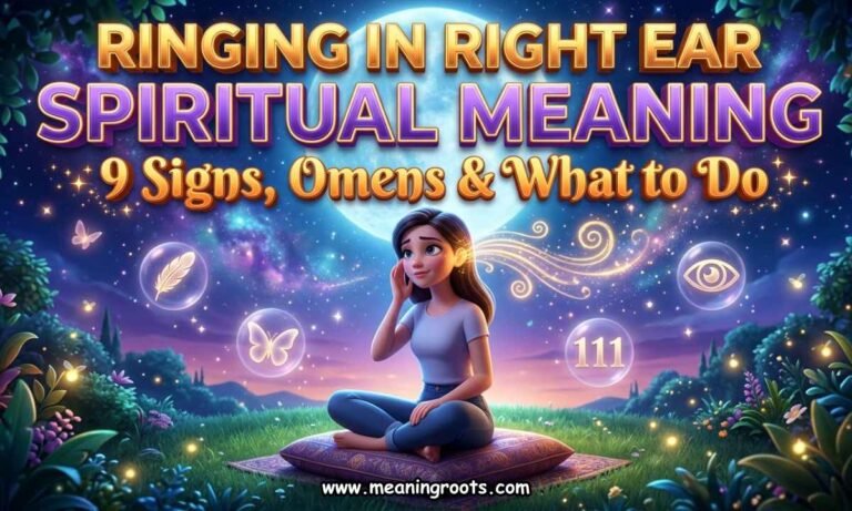 Ringing in Right Ear Spiritual Meaning - 9 Signs, Omens & What to Do