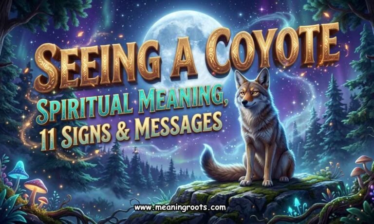 Seeing a Coyote - Spiritual Meaning, 11 Signs & Messages