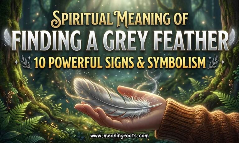 Spiritual Meaning of Finding a Grey Feather - 10 Powerful Signs & Symbolism