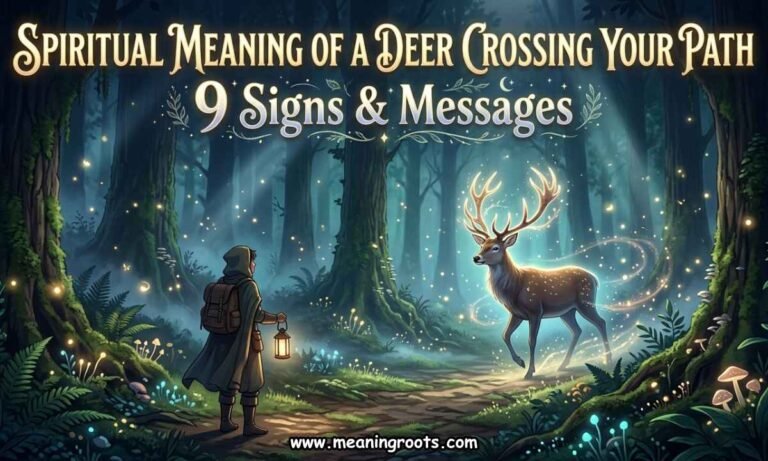Spiritual Meaning of a Deer Crossing Your Path - 9 Signs & Messages