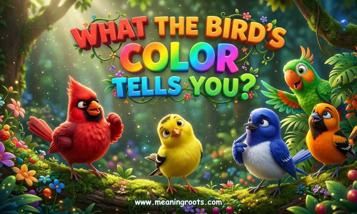 What the Birds Color Tells You